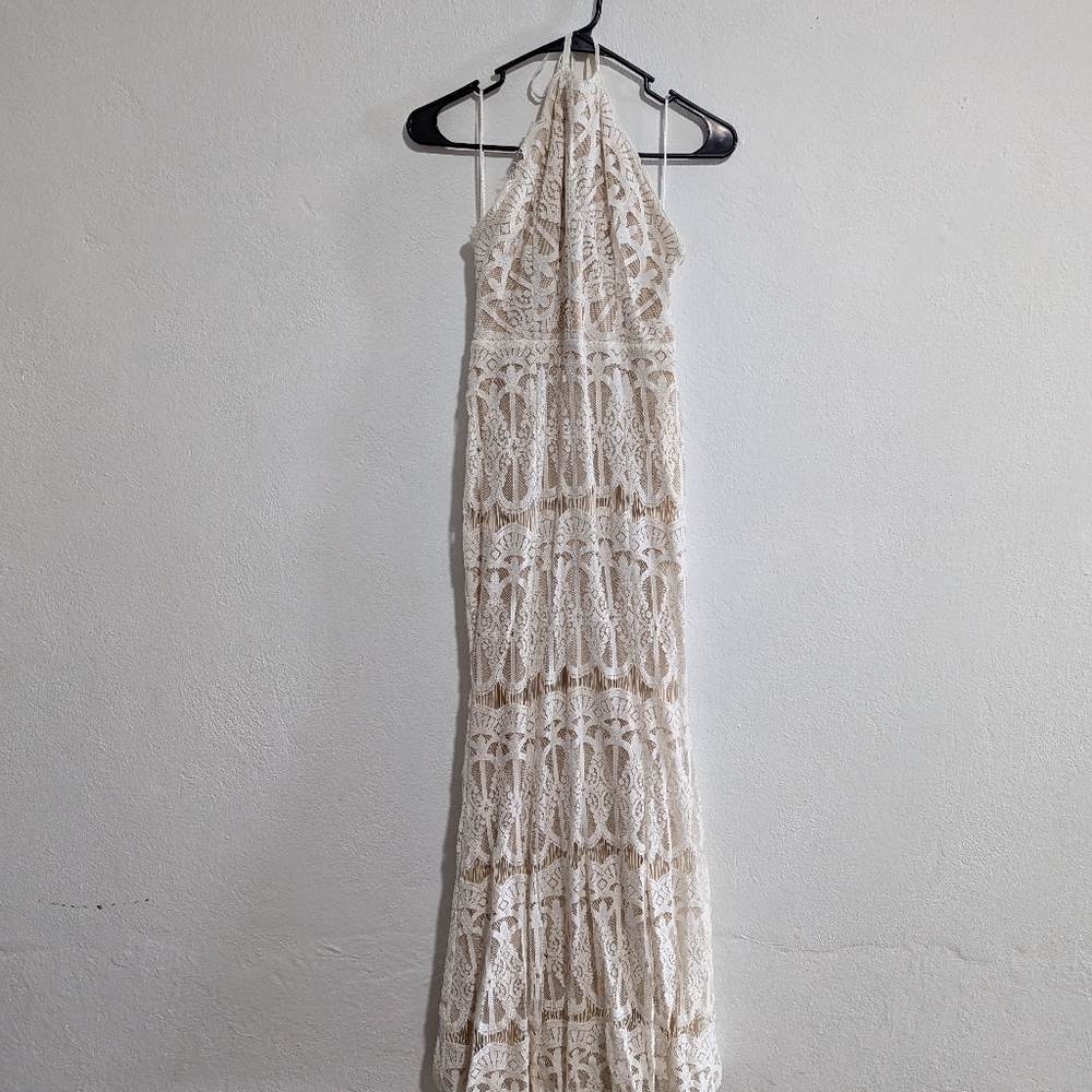 Boho dress detailed lace